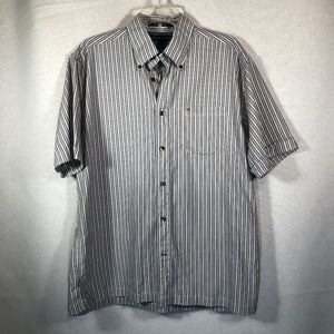 Tommy Hilfiger Mens' Button Stripe Shirt Size M